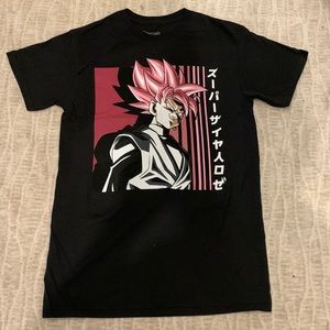 Dragon Ball Super Goku Black Super Sayian Rose T-Shirt